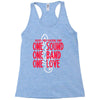 walker high marching band one sound one band one love Racerback Tank