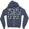 pop culture clash Zipper Hoodie