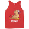 yoga pug exhale Tank Top