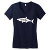 Uncle Shark Women's V-Neck T-Shirt