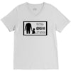 No Child Should Be Left Behin V-Neck Tee