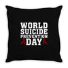 World Suicide Prevention Day Throw Pillow