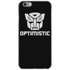 be optimistic transformers   robot optimus prime movie autobots show t iPhone 6/6s Case