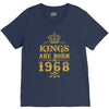 kings are born in 1968 V-Neck Tee