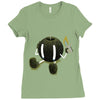 self destruction Ladies Fitted T-Shirt