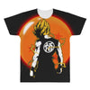 Goku Super Saiyan Dragon Ball 4 star All Over Men's T-shirt
