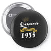 queens are born in 1955 Pin-back button