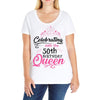 celebrating with the 70th birthday king t shirts Ladies Curvy T-Shirt