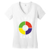 simon says funny Women's V-Neck T-Shirt