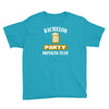 bachelor party drinking team wedding groomsmen bridal funny Youth Tee