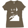hercules poirot Ladies Fitted T-Shirt