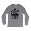 Queens Are Born In July Long Sleeve Shirts