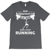 who loves running T-Shirt