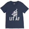 lit af V-Neck Tee