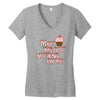 mary has got nothing on me Women's V-Neck T-Shirt