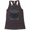 Dear Daddy, Thanks for Being my Dad Baby Boy Letter to Father Racerback Tank