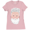 Jake Paul Santa Face Ladies Fitted T-Shirt