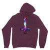 inverted galaxy cross funny  religion banter space fashion new Hoodie