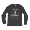 santa scorpio christmas ugly t shirts Long Sleeve Shirts