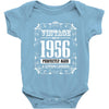 vintage made in 1956 perfectly aged a living legend Baby Bodysuit