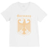 germany deutschland bundesadler berlin V-Neck Tee