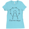 science ferris wheel Ladies Fitted T-Shirt