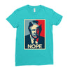 Nope Ladies Fitted T-Shirt