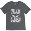 vulcan in the streets, klingon in the sheets V-Neck Tee