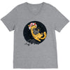 rebel cattack V-Neck Tee
