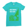 Make Sundays Great Again Shirt Ladies Fitted T-Shirt