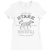 house stark winterfell Ladies Fitted T-Shirt