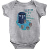 who let the dogs out Baby Onesie