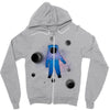 Space Astronot Zipper Hoodie