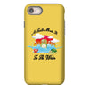 a turtle made it to the water iPhone 8 Case