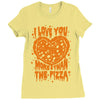 pizza! Ladies Fitted T-Shirt