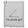 im acute girl iPad 3 and 4 Case