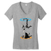 infinite loop Women's V-Neck T-Shirt