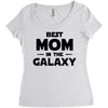 Best Mom in the Galaxy Women's Triblend Scoop T-shirt