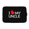 I Love My Uncle Laptop sleeve
