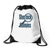sherlock holmies Drawstring Bags