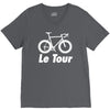 le tour bike silhouette 2015 de france new V-Neck Tee