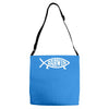 darwin'   fish Adjustable Strap Totes