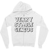 verry stable genius Zipper Hoodie