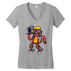 rockin out with gary wolfman Women's V-Neck T-Shirt