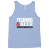 fishing and beer Tank Top