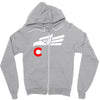 hecho en colorado long sleeve Zipper Hoodie