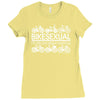 bikesexual i'll ride just about anything Ladies Fitted T-Shirt