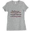 teachers are Ladies Fitted T-Shirt