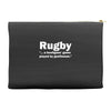 rugby a hooligans game Accessory Pouches