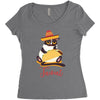 taco cat Women's Triblend Scoop T-shirt